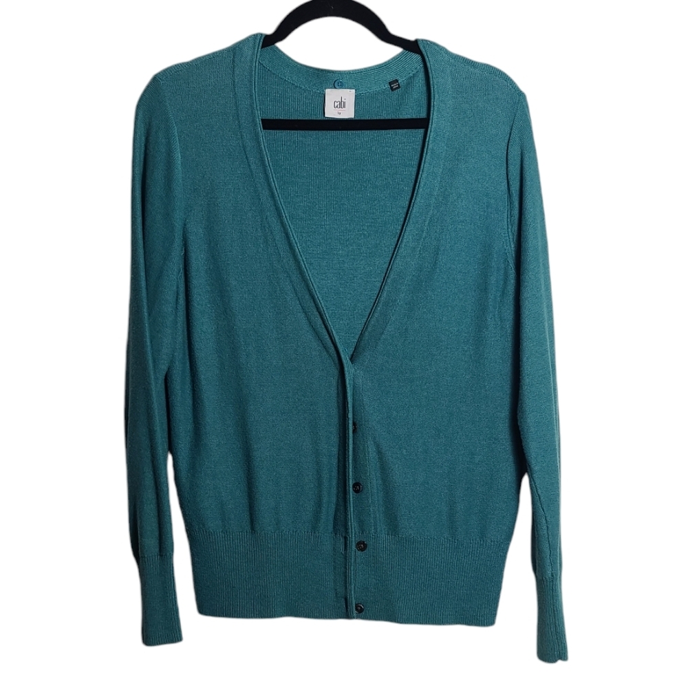CAbi Turquoise Women's Cardigan